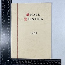 Small printing private for sale  HIGH WYCOMBE