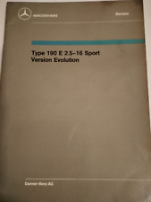Brochure mercedes 190e d'occasion  Cernay