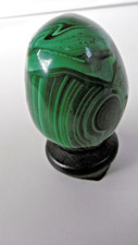 Oeuf pierre malachite d'occasion  Vif