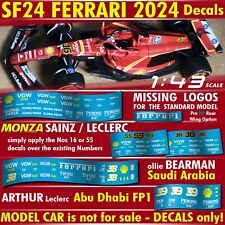 Ferrari 2024 decals for sale  Shipping to Ireland