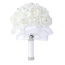 Bridal bouquet white d'occasion  Expédié en Belgium