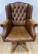 Vintage chesterfield leather for sale  SOUTH CROYDON