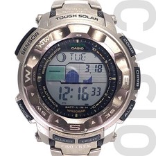 Relógio solar Casio ProTrek PRW-2500T, LCD de camada dupla, bateria substituída comprar usado  Enviando para Brazil