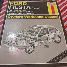 Haynes manual ford for sale  WATERLOOVILLE