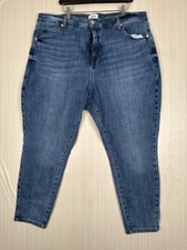 Jeans feminino vintage anos 90 tamanho 20W Sonoma lavagem leve mãe FLAWS comprar usado  Enviando para Brazil