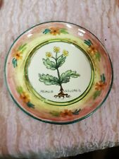 Piatto ceramica decoro usato  Bologna