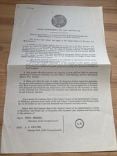 1948 leaflet byelaw for sale  IPSWICH