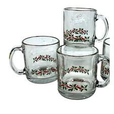 Libbey holiday mugs for sale  Springfield