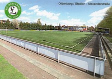Stadionpostkarte ldenburg stad gebraucht kaufen  Deutschland