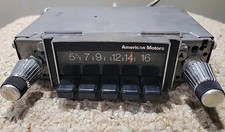 Rádio de carro vintage American Motors 2JT1510 008883 Canadá 1970 botão AM, usado comprar usado Rádio de carro vintage American Motors 2JT1510 008883 Canadá 1970 botão AM, usado comprar usado  Enviando para Brazil
