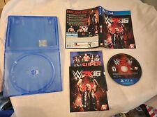 WWE 2K16 (Sony PlayStation 4, 2015) Completo na Caixa Assinado / Autografado, usado comprar usado  Enviando para Brazil