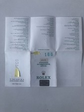 Rolex certificato 69178 usato  Monza
