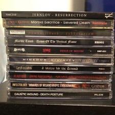 Lote de CD Death Metal, Black Metal comprar usado  Enviando para Brazil