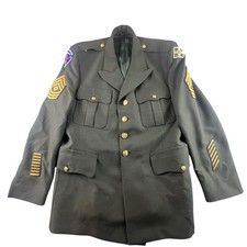 Uniforme verde 48R Marlow branco profissional exército divisão montanha Vietnã MSG comprar usado  Enviando para Brazil