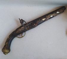Pistola de Chispa Otomana - Incrustaciones Nácar comprar usado  Enviando para Brazil