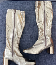 Gold pleather knee for sale  WIRRAL