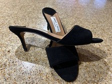 Sandálias Jimmy Choo Feminina Camurça Preta Salto: 10 Novas comprar usado Sandálias Jimmy Choo Feminina Camurça Preta Salto: 10 Novas comprar usado  Enviando para Brazil