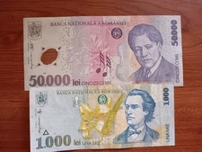 Romania banconote polimero usato  Messina
