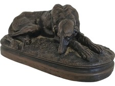 Antique bronze greyhound for sale  UK