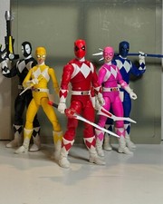 Piscinas elétricas personalizadas Power Rangers Lightning Mighty Morphin Blue Ranger Deadpool comprar usado  Enviando para Brazil