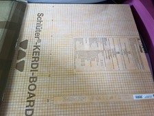 Schluter kerdi tile for sale  LONDON