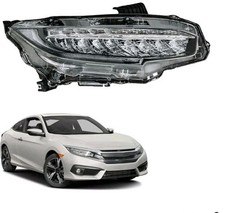 Farol de LED refletor direito Honda Civic 2016-2021 com sequencial DRL comprar usado  Enviando para Brazil