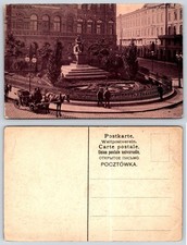 Warsaw Poland Kopernik Pomnik Square 1st Men's Gymnasium Postcard ZC12 na sprzedaż  Wysyłka do Poland