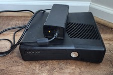 XBOX 360 Slim preto fosco somente conselho e carregador comprar usado  Enviando para Brazil
