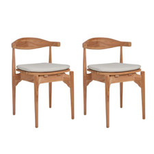 Wooden dining chair for sale  HYDE