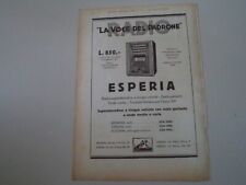 Advertising pubblicità 1934 usato  Salerno
