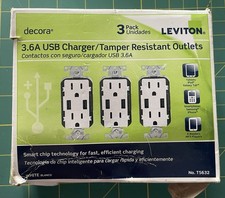 Leviton 3.6a usb for sale  Chico