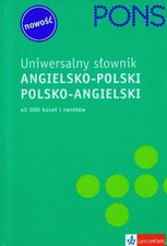 Pons uniwersalny slownik angielsko-polski polsko-angielski-, używany na sprzedaż  Wysyłka do Poland