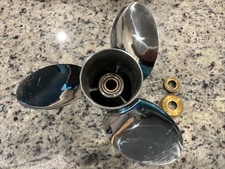 Hélice de barco de aço inoxidável 15 x 21 para Yamaha 150-250HP 15 dentes destro 6CE-45972-20-00, usado comprar usado  Enviando para Brazil