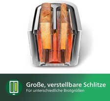 Philips toaster toastschlitze gebraucht kaufen  Schneeberg