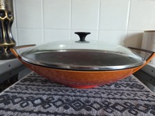 Creuset volcanic orange for sale  COVENTRY