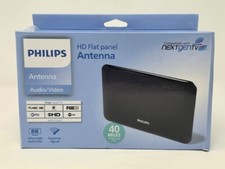 Antena de tela plana Philips HD - Classificação de 40 milhas - Compatível com NextGenTV - Aberta comprar usado  Enviando para Brazil