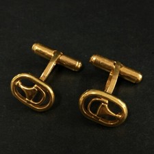 Abotoaduras GUCCI Horsebit tom dourado/6BD0884, usado comprar usado  Enviando para Brazil