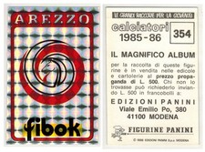 Calciatori 1985 panini usato  Italia