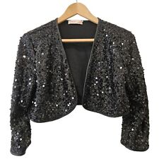 Krisp black sequinned for sale  BOLTON