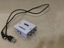 Usado, Mini adaptador conversor composto de áudio vídeo AV para HDMI RCA CVBS HDTV/DVD comprar usado  Enviando para Brazil