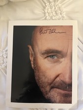 Phil collins signed for sale  PENARTH