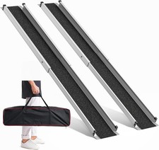 Telescoping wheelchair ramp for sale  SALFORD
