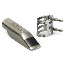 Bocal de saxofone Beechler metal 5 soprano usado comprar usado  Enviando para Brazil