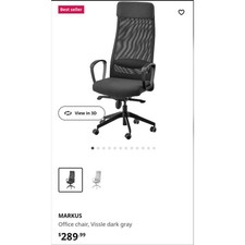 office chair black ikea for sale  Denver