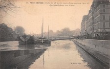 Paris inondation quai d'occasion  France