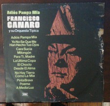 Francisco Canaro Y Su Orquesta Típica -Latin Argentina (LP, Comp, RE) Adios Pam comprar usado  Enviando para Brazil