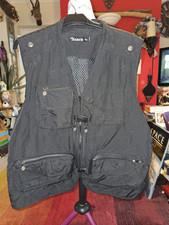 Black utility vest for sale  HUNTINGDON