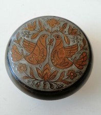Bonbonniere cuivre oiseau d'occasion  Tinchebray