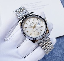 Usado, Pulseira Jubileu de Prata para Fecho de Coroa Rolex (Somente Alça!) comprar usado Usado, Pulseira Jubileu de Prata para Fecho de Coroa Rolex (Somente Alça!) comprar usado  Enviando para Brazil