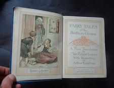 FAIRY TALES OF THE BROTHERS GRIMM & Illustrated by ARTHUR RACKHAM 1st thus 1909. comprar usado  Enviando para Brazil